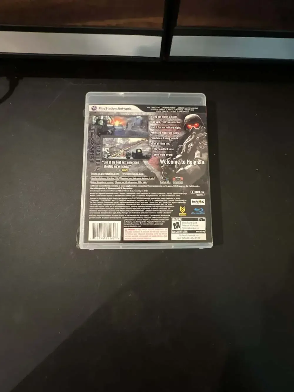 Killzone 2 PlayStation 3 PS3 Complete with Manual
